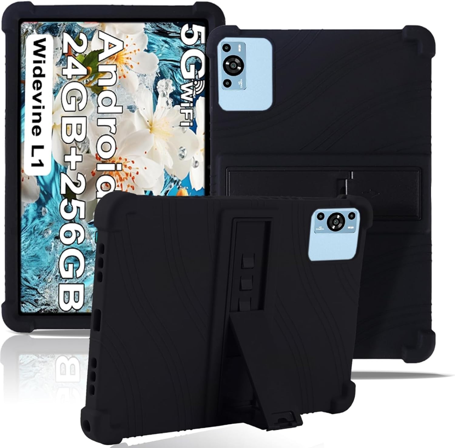Case for TECLAST T60 Tablet 12 Inch Kids Friendly Soft Silicone Adjustable Stand