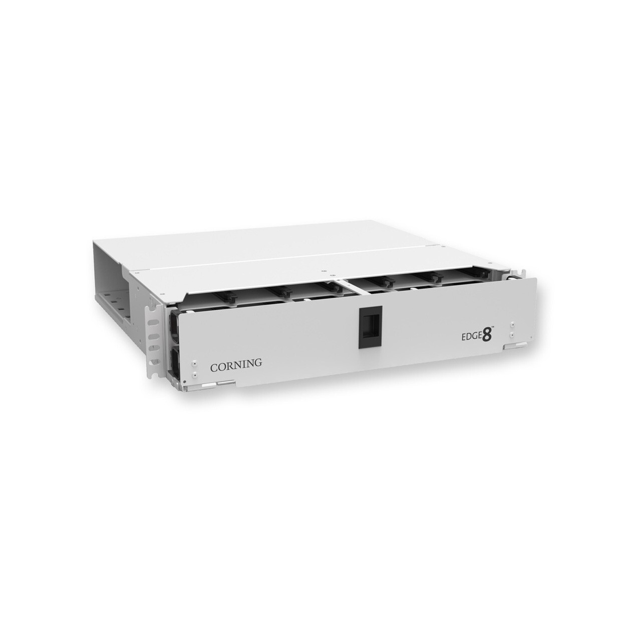 Corning EDGE8-02U-FP Housing 2U Rack Holds 24 EDGE8 Solutions Modules or Panels