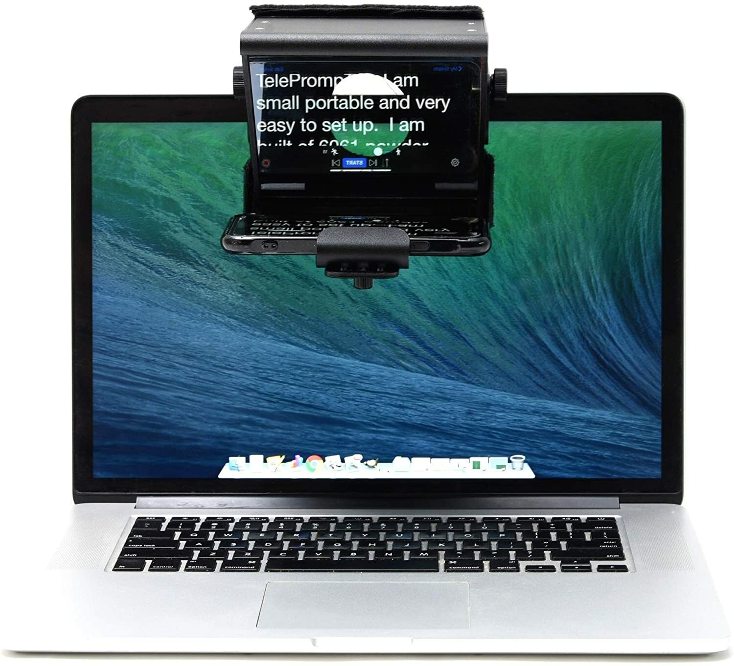 Laptop Computer Zoom Smartphone Video Camera Teleprompter Glide Gear TMP 75 