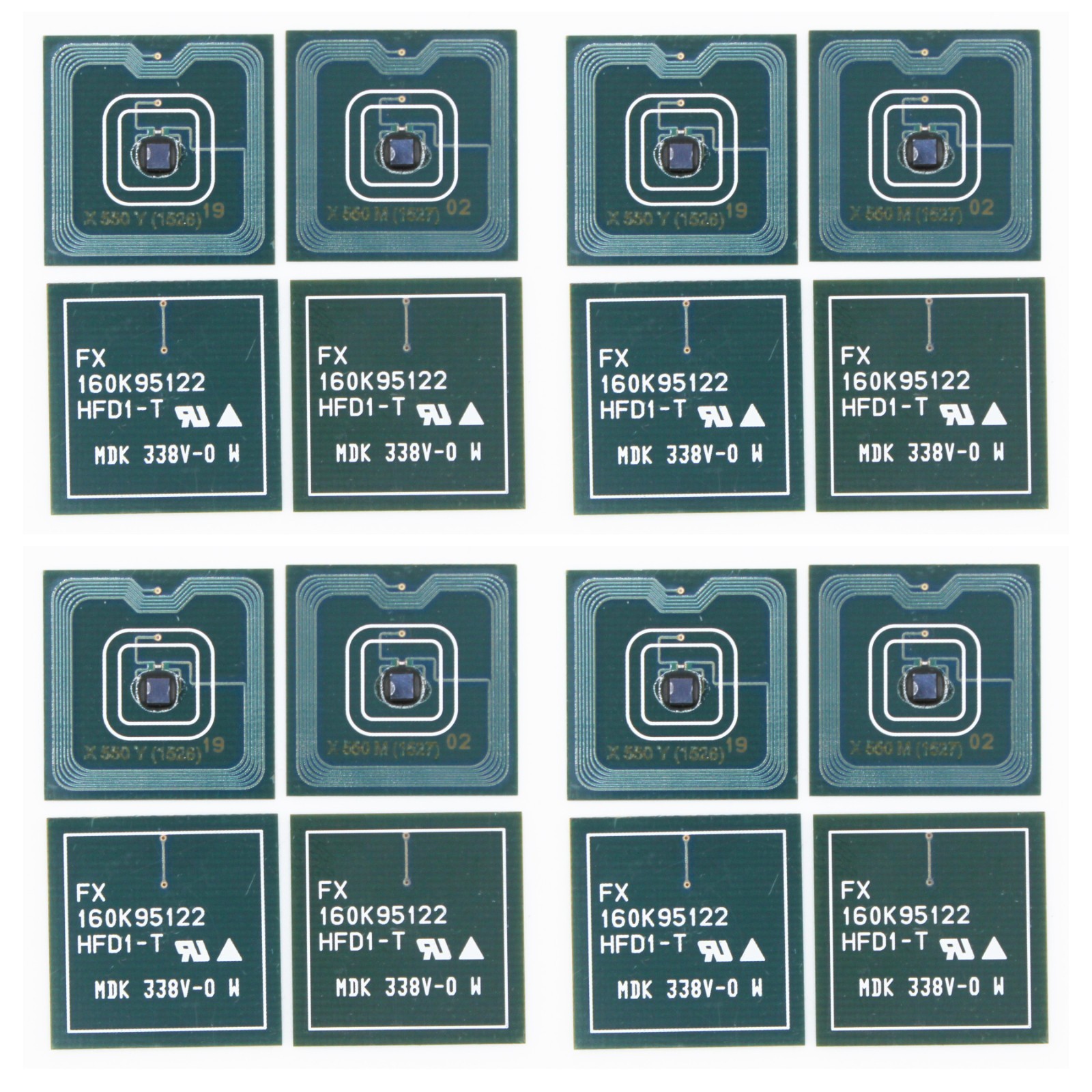 Xerox Toner Printer Chips 16x - 550 560 570 WC 7965 7975 - 006R01525 26 27 28