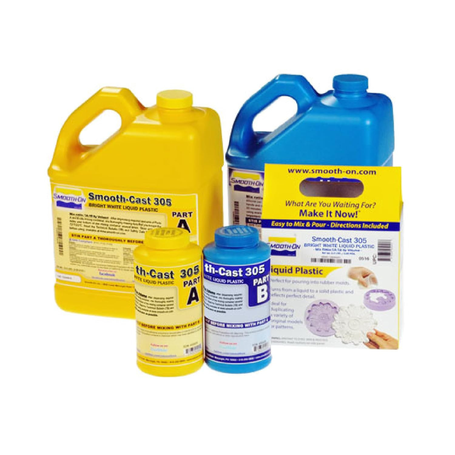Smooth-Cast 305 Liquid Plastic Resin, Pint Unit