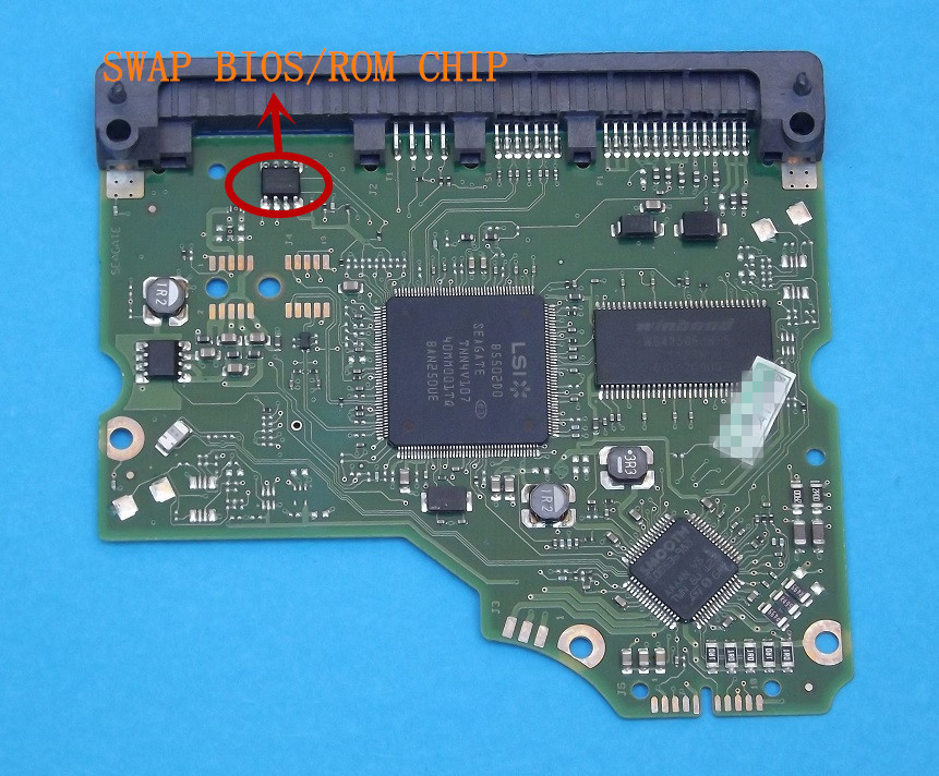 Seagate SATA Hard Drive Disk HDD ST31000528AS ST31500541AS PCB 100574451 REV ABC