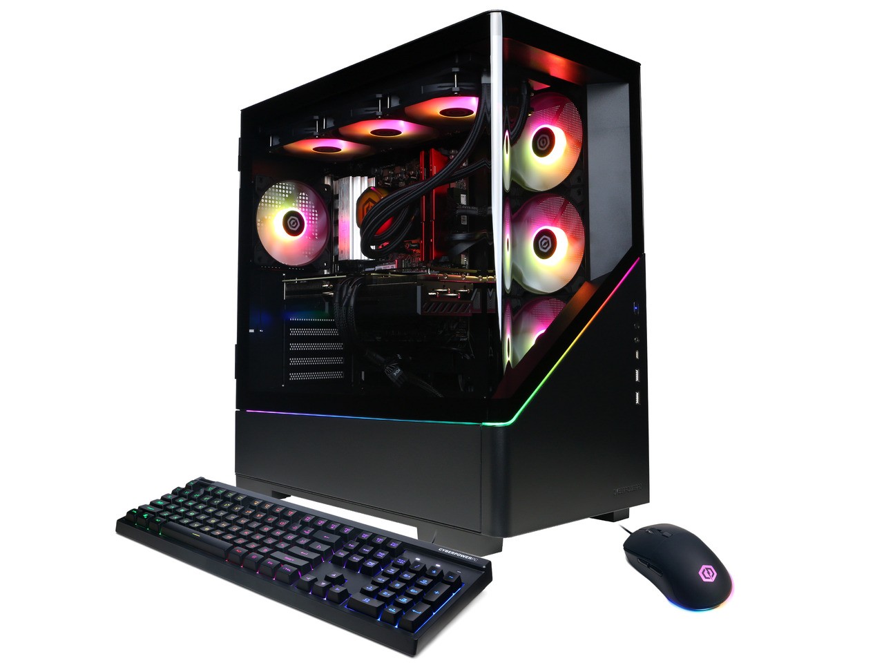CyberpowerPC Gaming Desktop PC Gamer Supreme GML70942 AMD Ryzen 9 9950X3D2 32GB