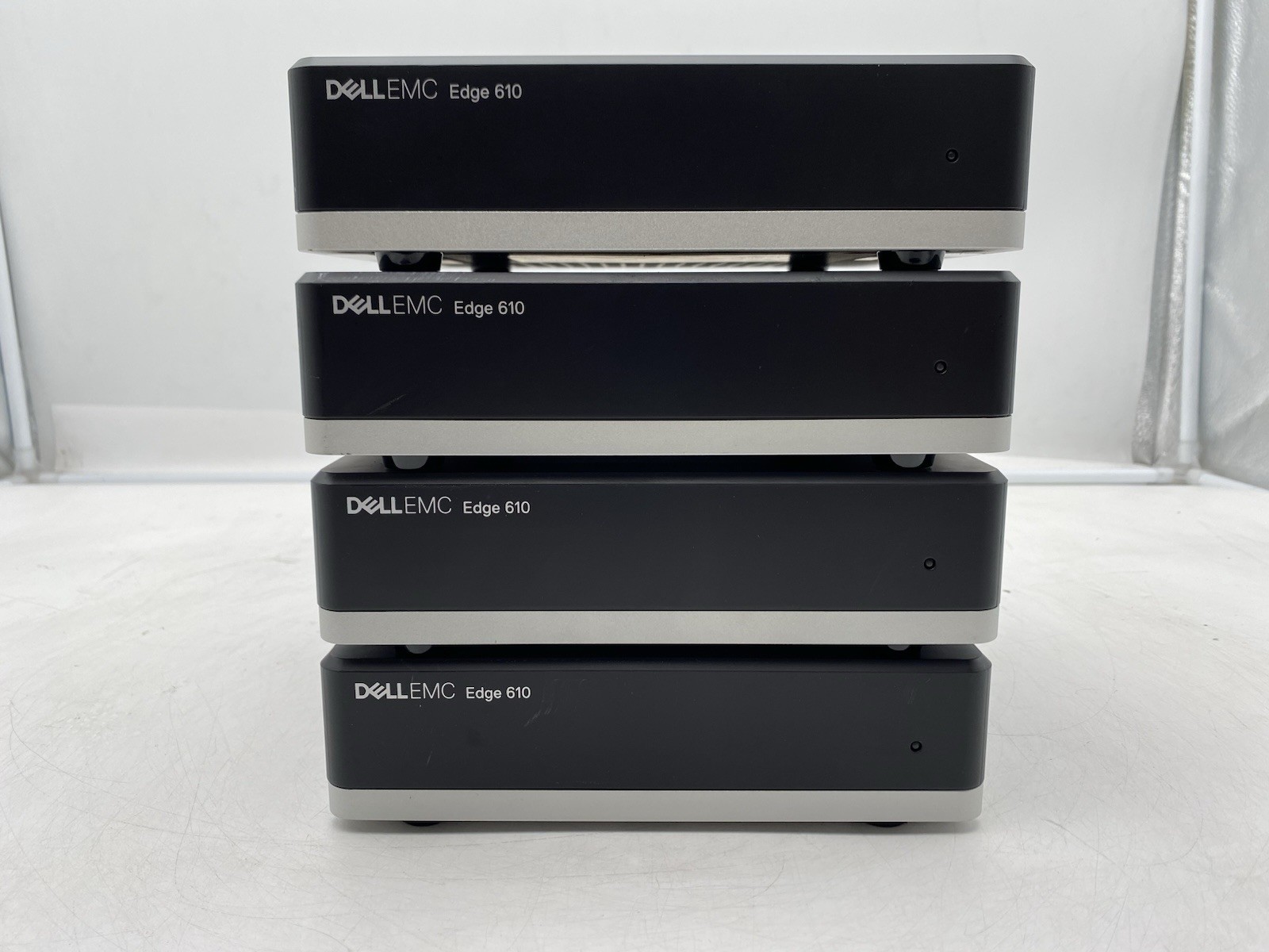 Lot of 4 Dell EMC Edge 610 EDGE610 E42W E42W001 No SSDs