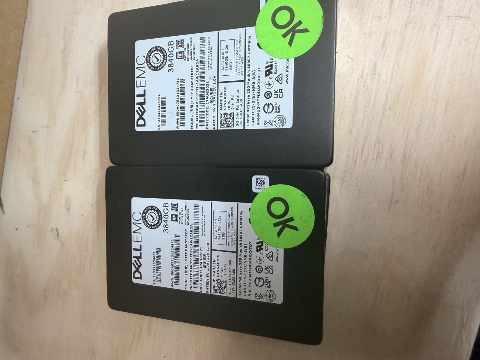 Dell EMC 3.84TB 3840GB SATA 6Gb/s 2.5” Enterprise SSD Tested