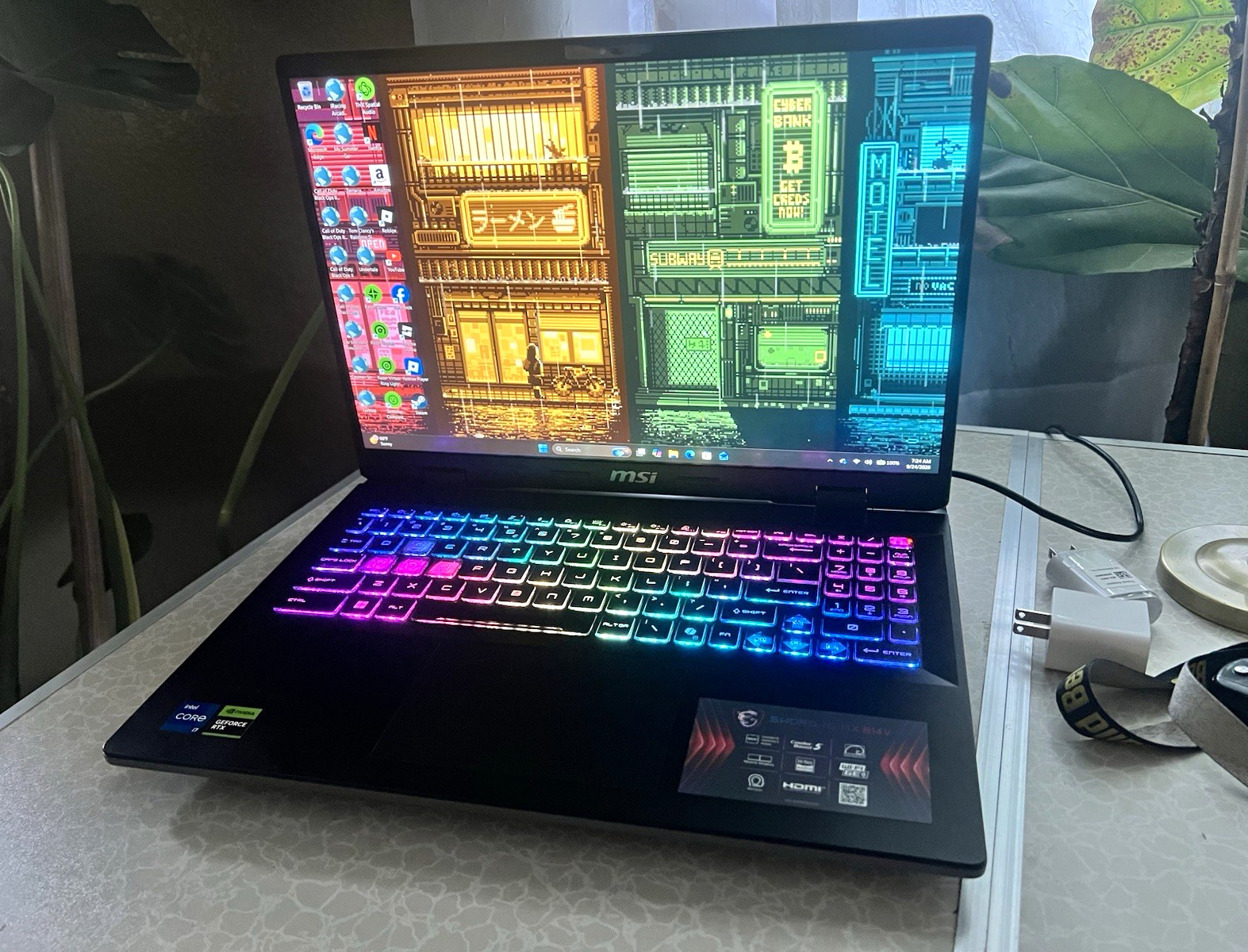 MSI Sword 16 HX B14V 15.6" i7-14650HX 16GB 1TB SSD RTX 4060 W11