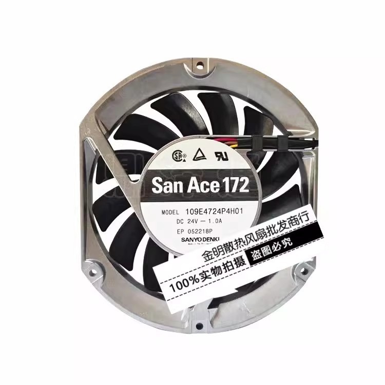1PCS Sanyo 17CM 109E4724P4H01 24V 1.0A DC Cooling Fan for Inverters