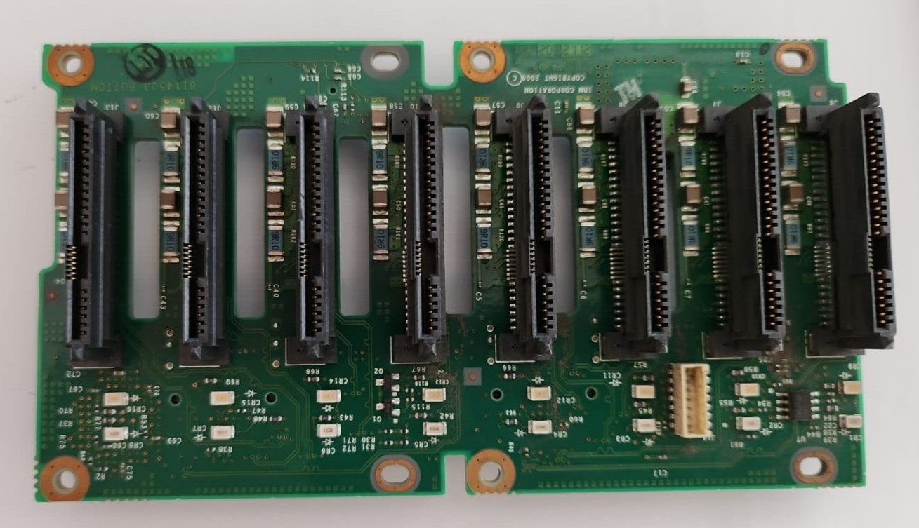 IBM 94Y7751 90Y4268 X3650 M4 8-Bay 2.5" HDD Hard Drive Backplane Board