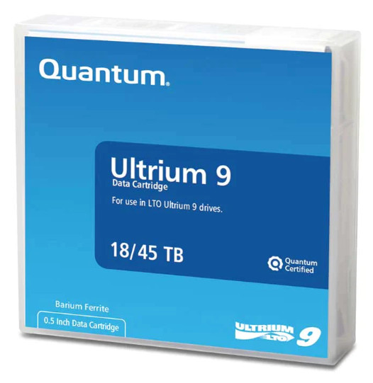 Quantum LTO-9 Tape Cartridge #MR-L9MQN-01 (5 Pack) Ultrium 45TB - NEW