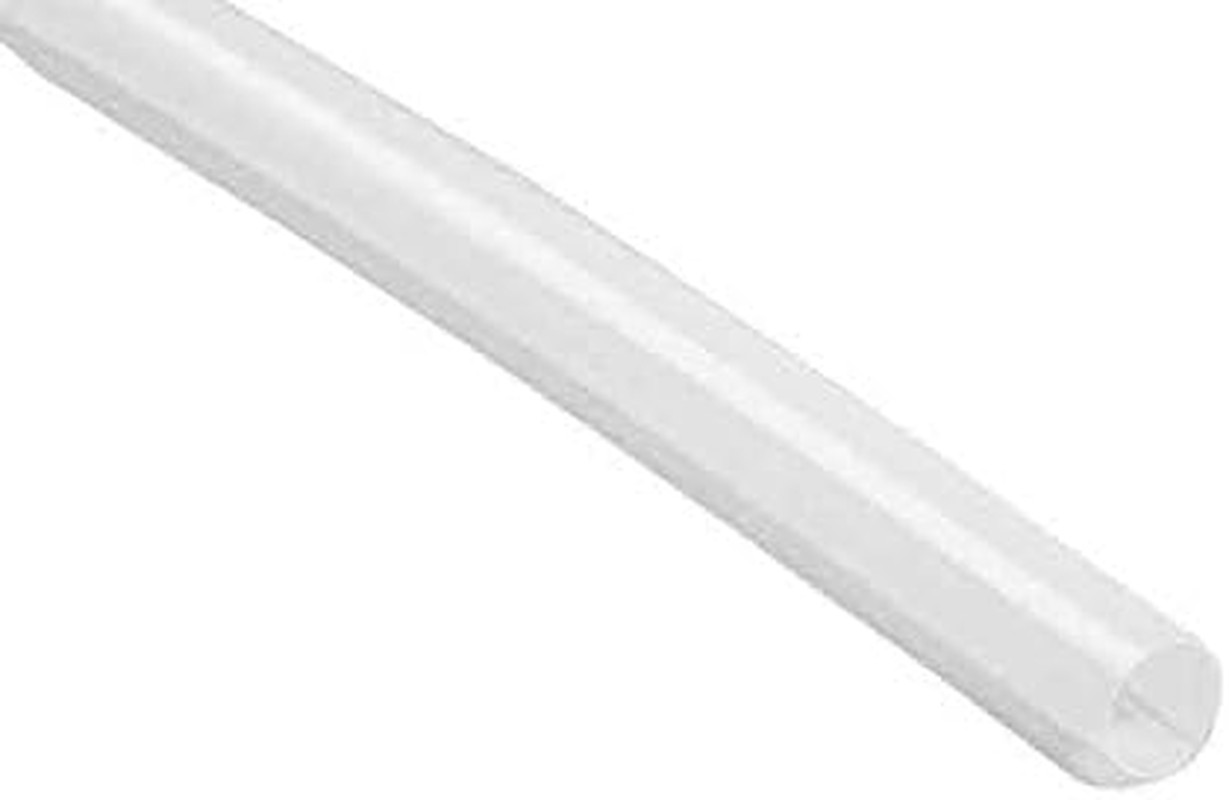 PTFE Bowden Tube for 3D Printer, 3mm OD x 2mm ID, 6 Inch, 1.75mm Filament