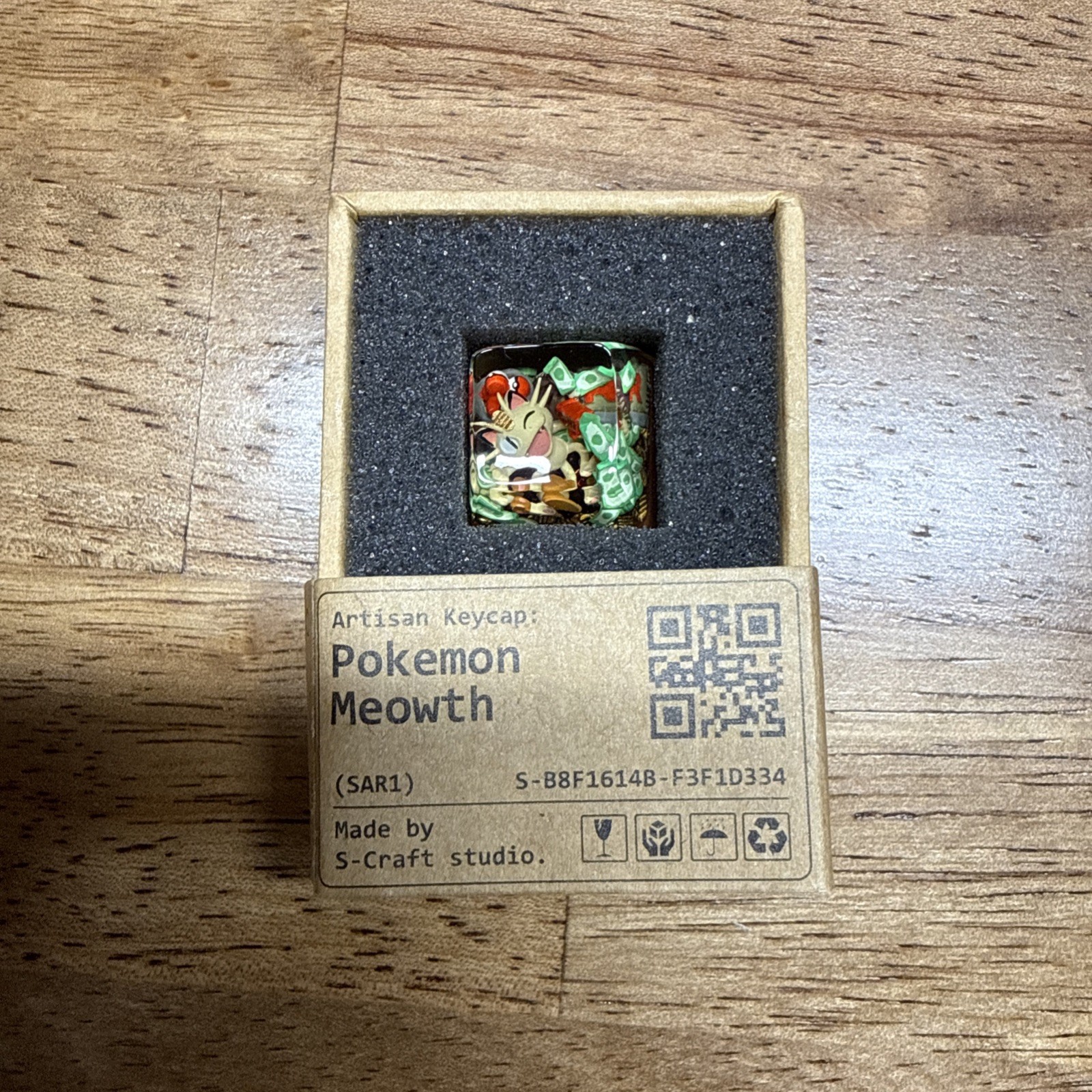 S-Craft Pokemon Artisan Keycap MEOWTH