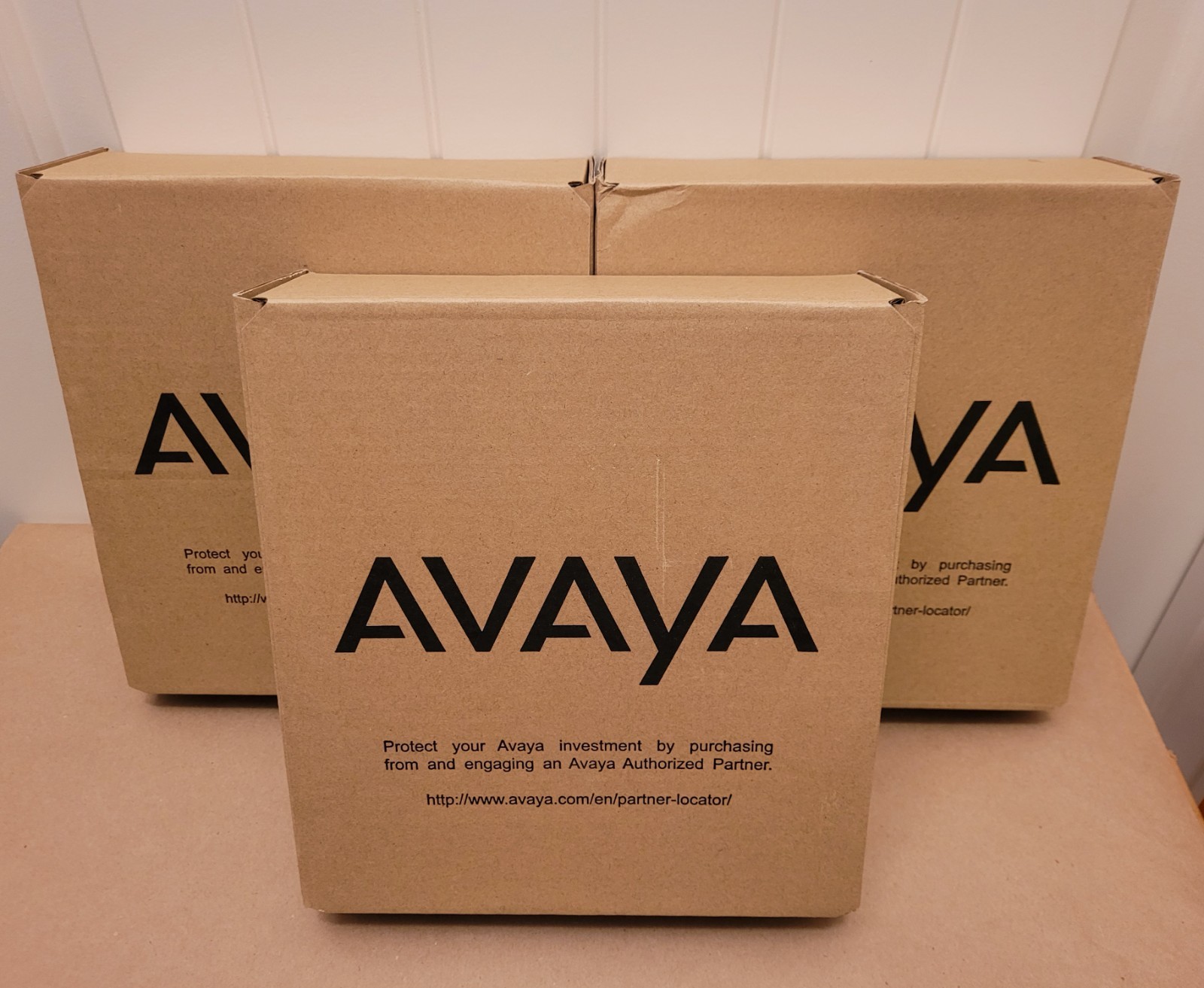 Avaya- Model J159- Corded Gigabit IP Phone- Black- New Old Stock- Lot Of 3