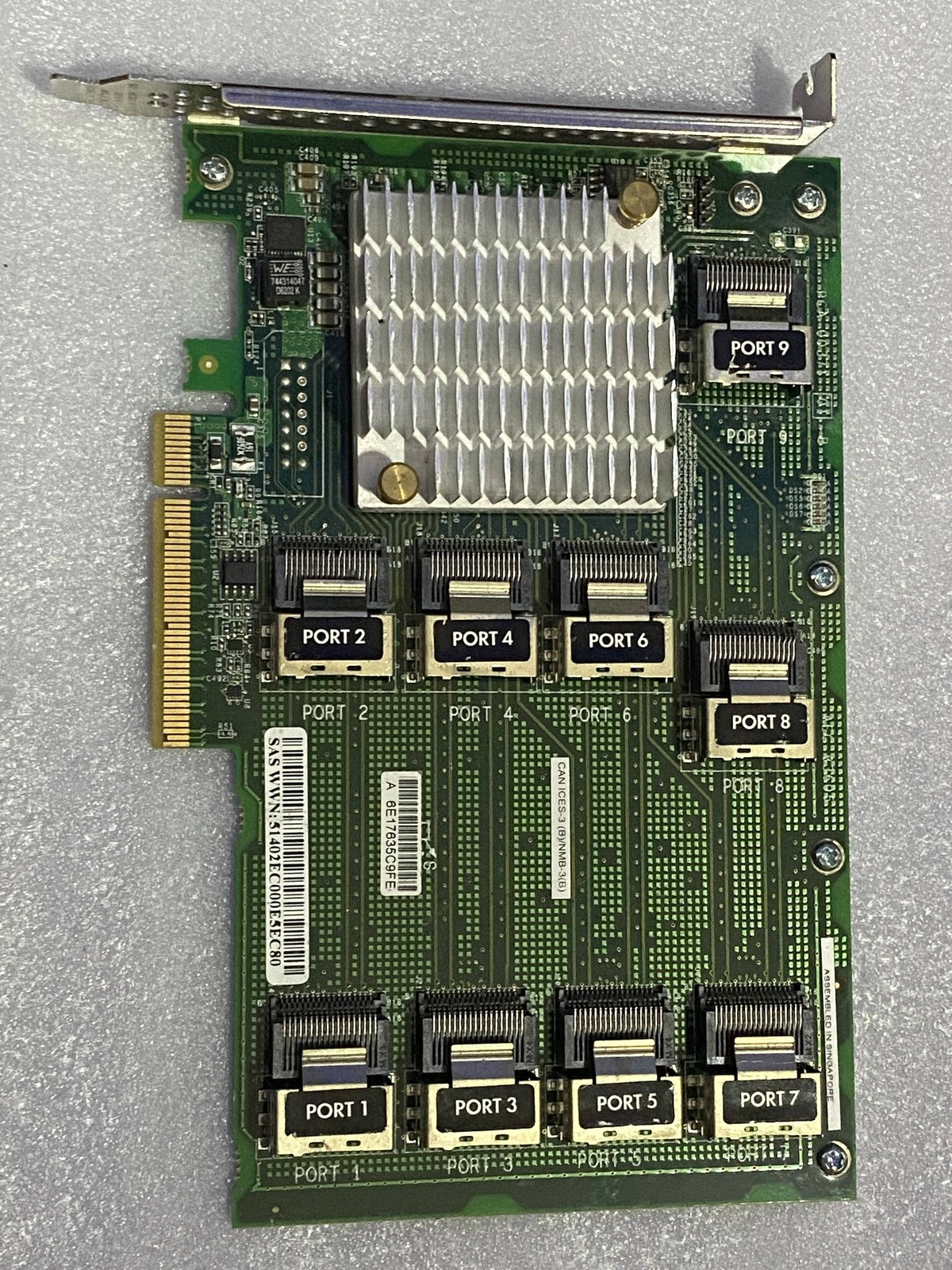HP AEC-83605 12Gb SAS 9-Port Expander Card 761879-001 870549-B21 G9 G10