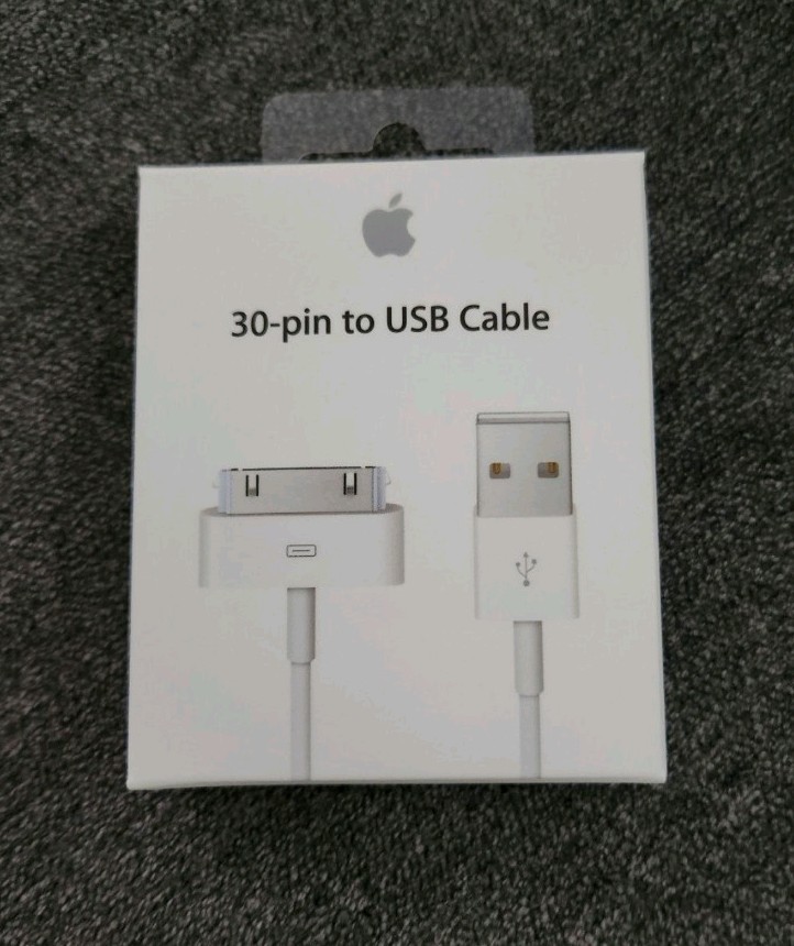 Original USB to Apple-Lightning/30-Pin Data Cable Charger for iPad 1/2/3/4/5/6/7