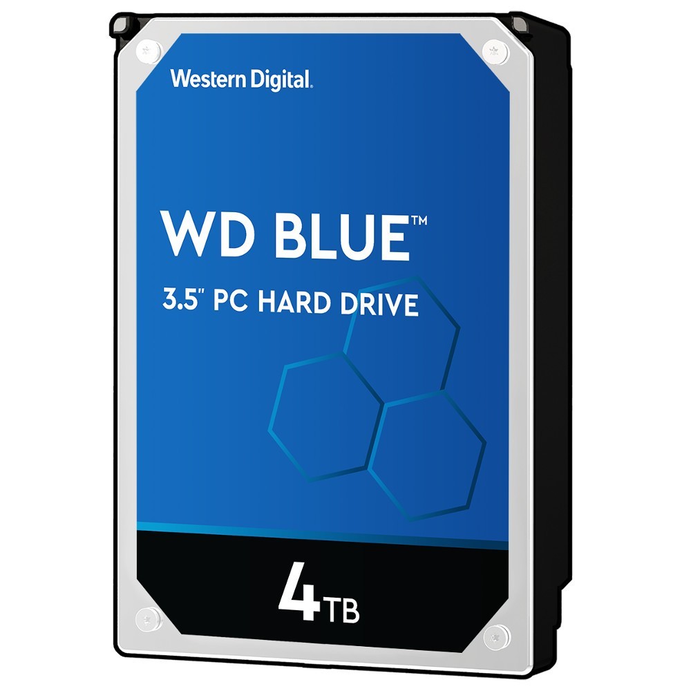 WD Blue 4TB Desktop HDD 3.5" SATA | New Factory Sealed