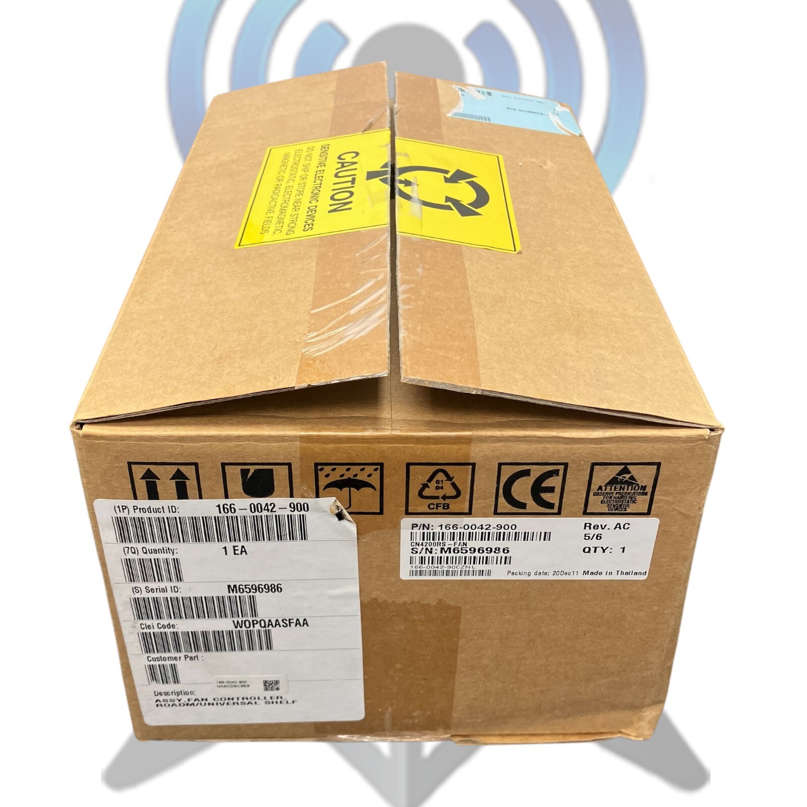 Ciena, 166-0042-900, WOPQAASFAA, FAN CONTROLLER ROADM/UNIVERSAL SHELF, *Alex225*