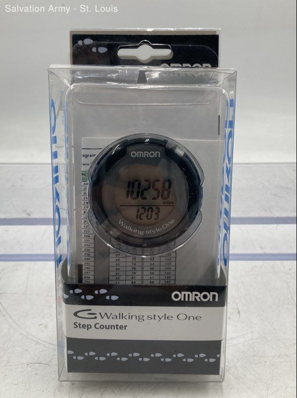 Omron Walking Style One Black Gray Acceleration-Sensor Step Counter