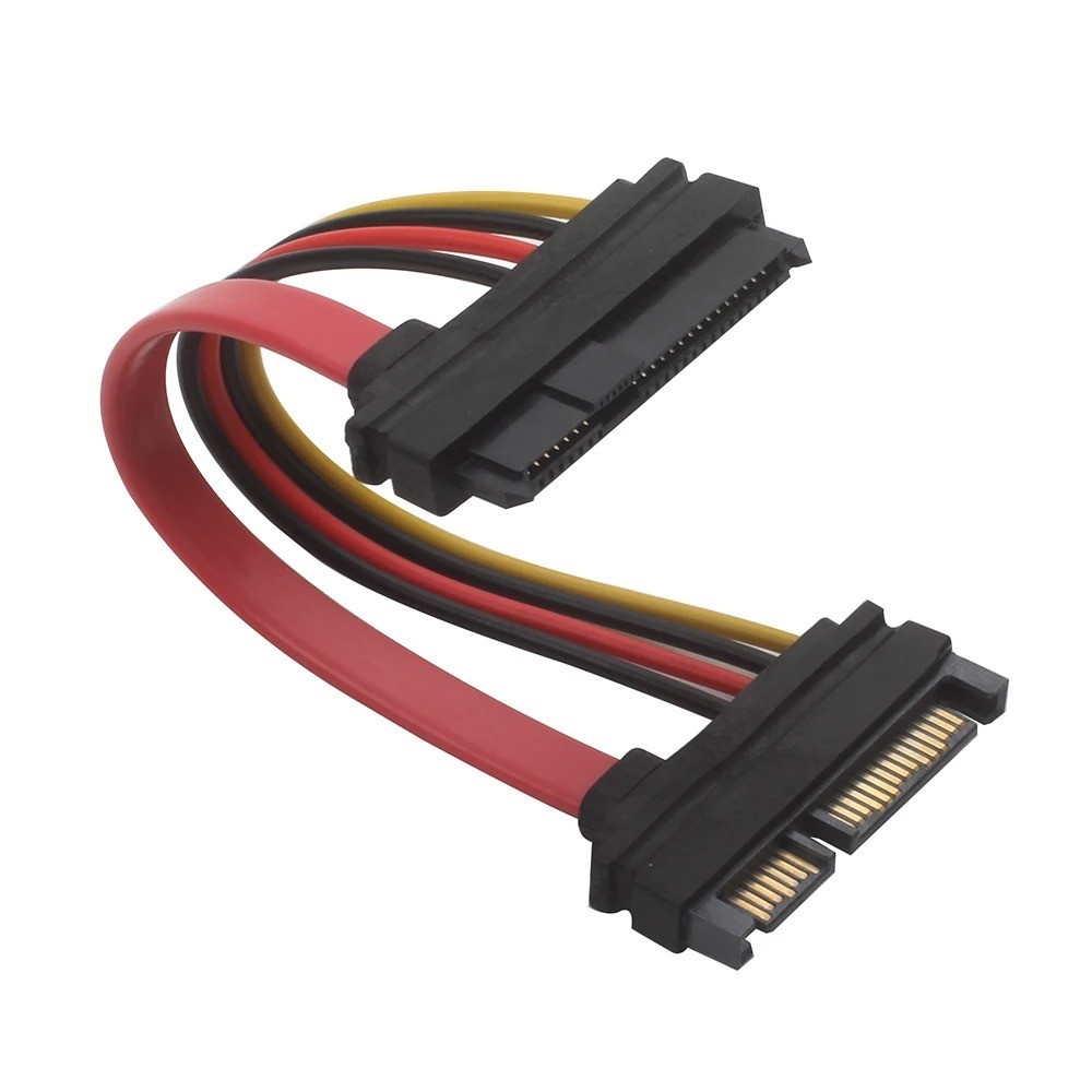 SAS to SATA SFF-8482 29 Pin to 22 Pin Extension Cable with Power Port
