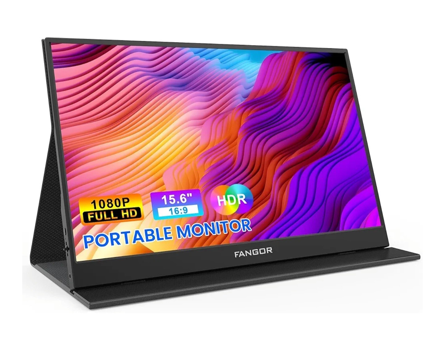 FANGOR Portable Monitor, 15.6" FHD 1080P Travel Monitor 