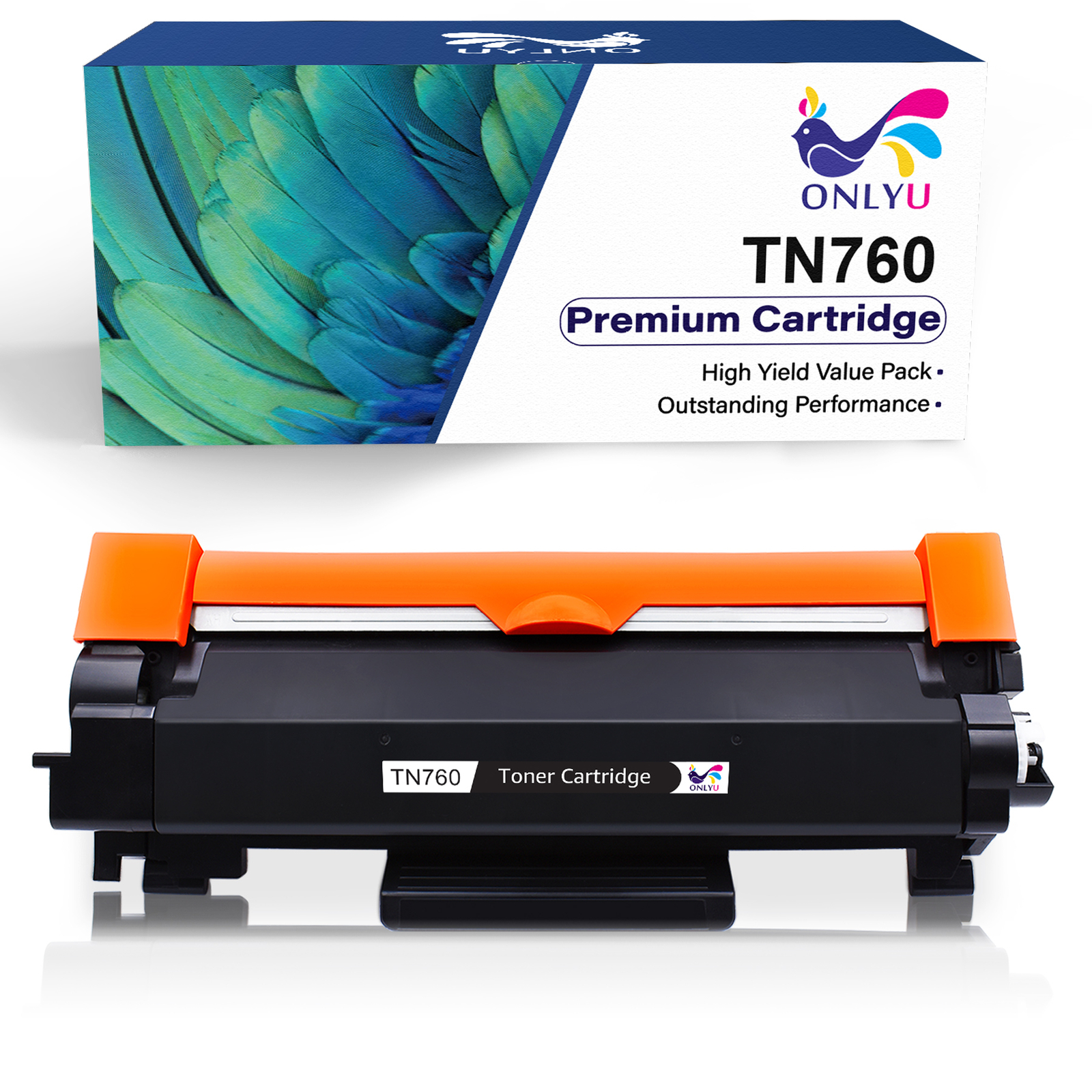 1PK TN760 Toner Cartridge for Brother MFC-L2710DW MFC-L2750DW TN-730 760 Toner