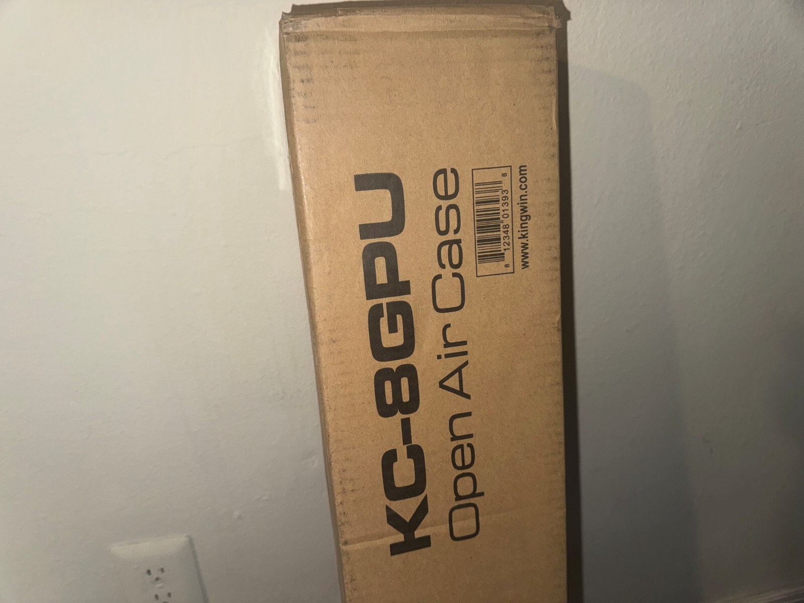 Kingwin  8 GPU Open Air 7 fan slots atx Miner Mining Frame  SSD HDD Computer