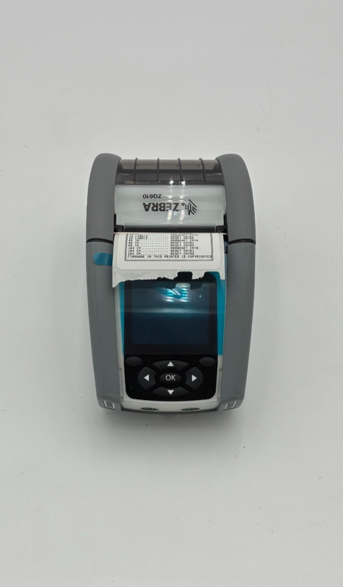 Zebra ZQ610 ZQ61 Portable Barcode Label Thermal Printer ZQ61-HUFA000-00