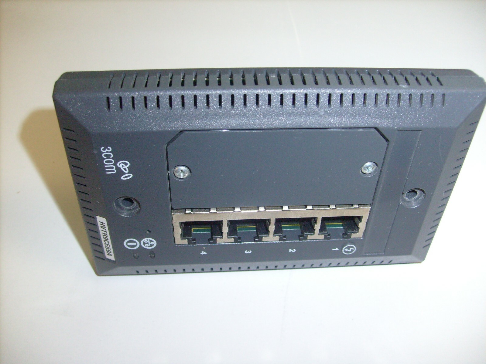3CNJ100-BLK HP 3Com 4-Ports Network Jack Black