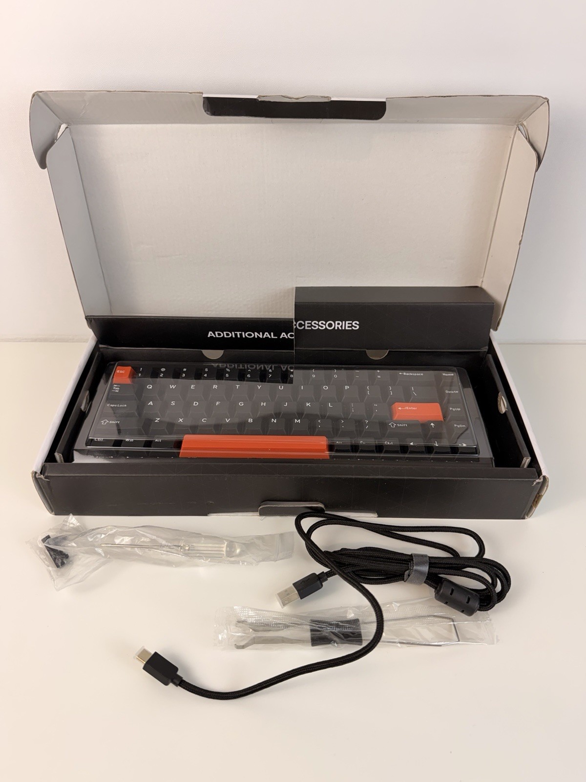EPOMAKER HE68 Lite Wired Gaming Keyboard RGB Hall Effect - Black