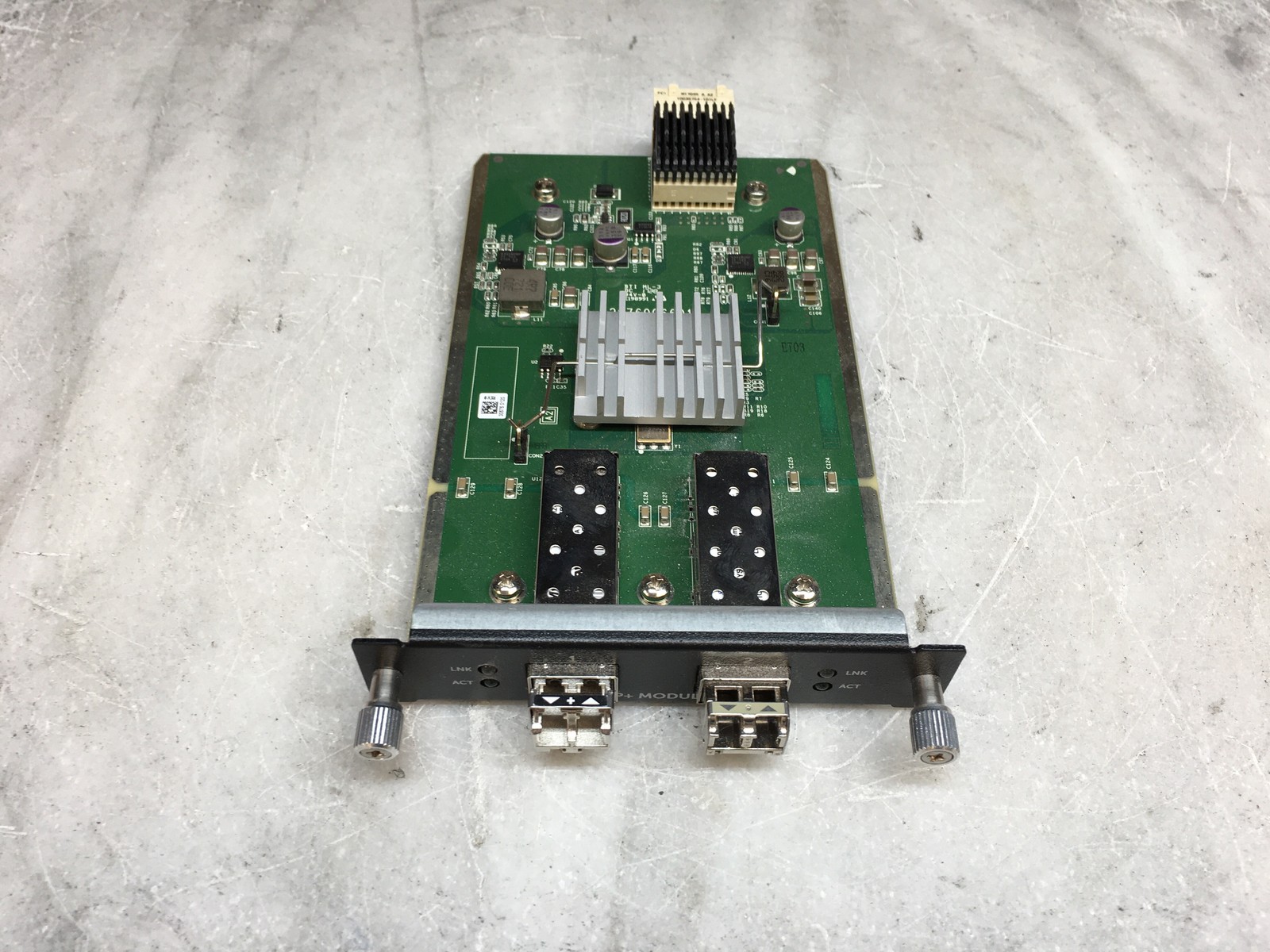 DELL N30XX 10GSFP 41VC3 2 PORT 10GB UPLINK MODULE SFP+ - Used