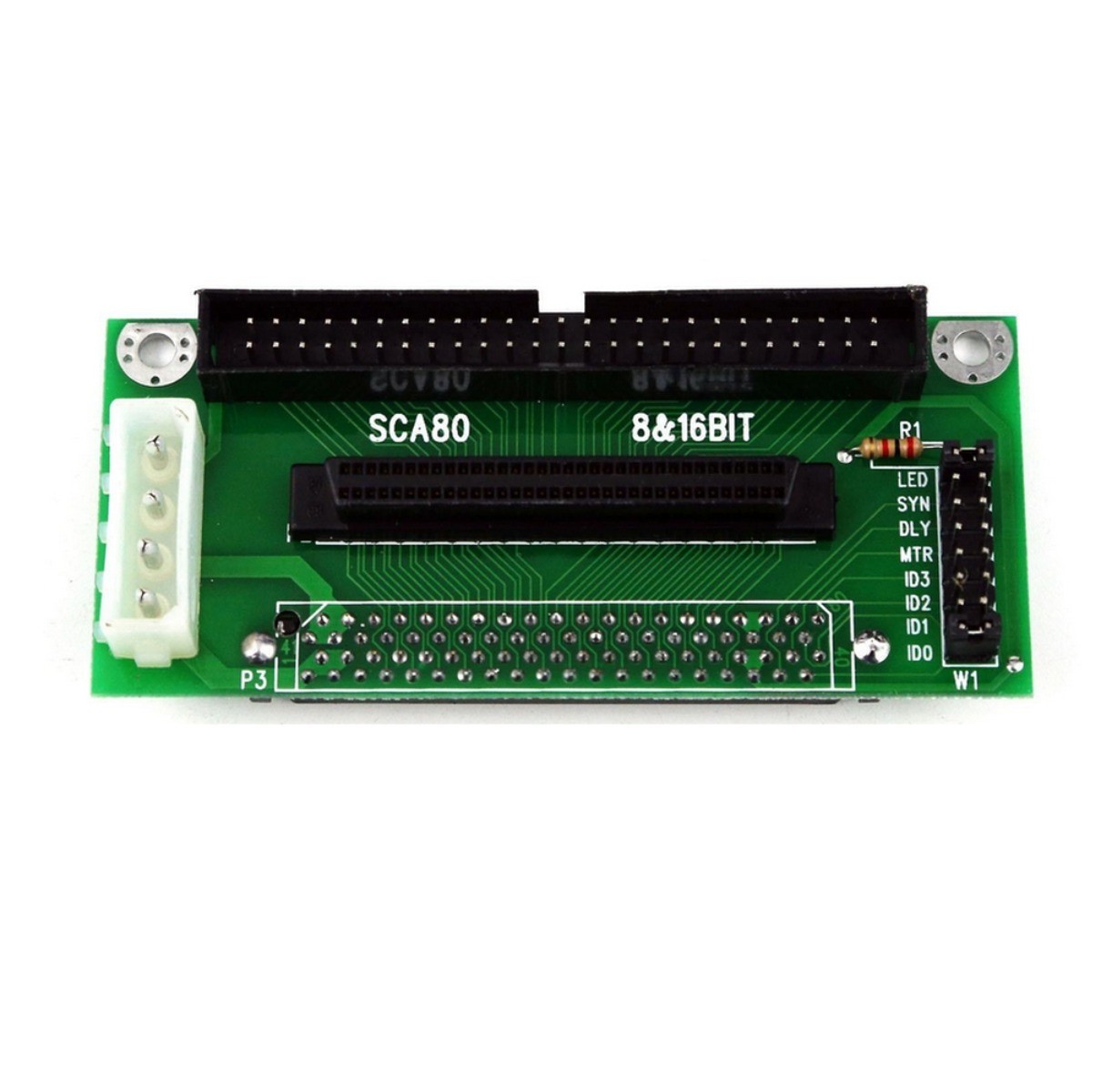 SCSI SCA 80 PIN TO 68 50 PIN SCSI Adapter SCA 80 PIN TO SCSI 68 IDE 50 Converter