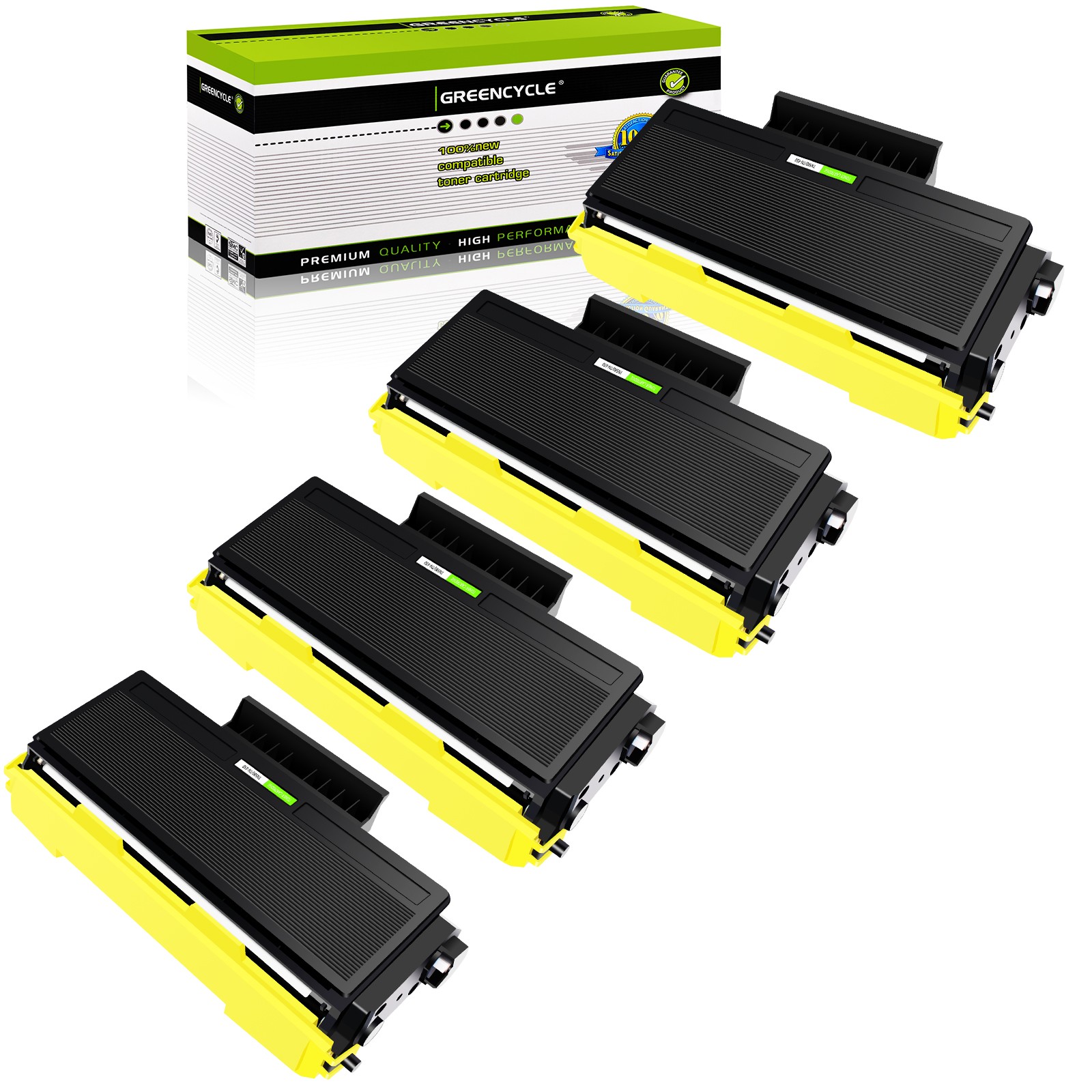 4PK TN650 Black Laser Toner Cartridge fit for Brother HL-5380DW MFC-8370 8480DN