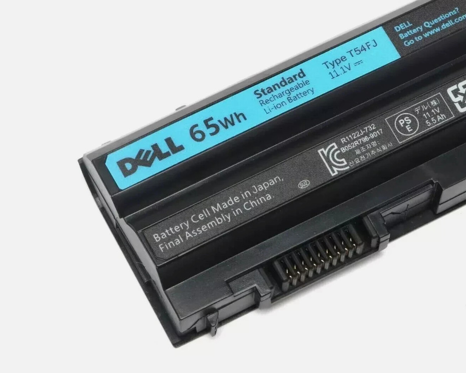 Genuine 65Wh T54FJ Battery For Dell Latitude E6420 E6430 E6420 E5530 E5520
