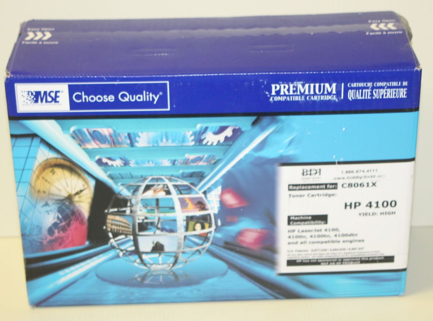 New Sealed MSE Replacement C8061X Black Toner for HP Laserjet Cartridge 4100 (A)