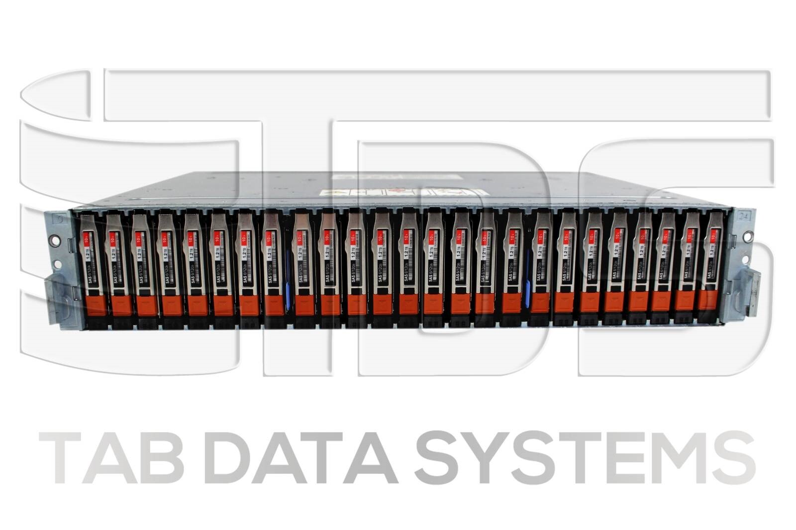 EMC Unity D3122FAF D3122F 25-Bay DAE w/ 25x D3-2S10-1200 1.2TB 2.5" SAS HDD