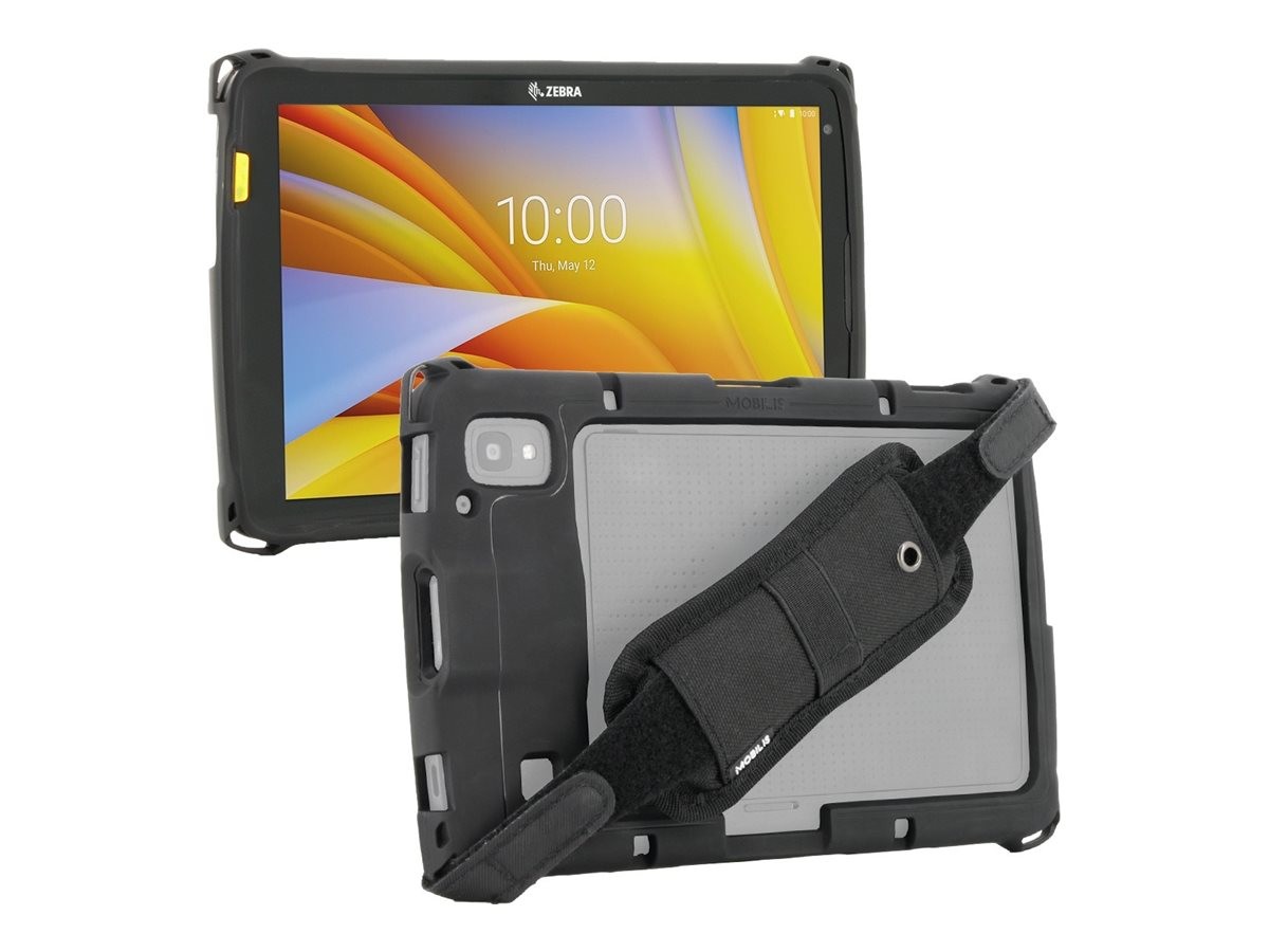Mobilis PROTECH Case+ Handstrap for Zebra ET4 with Handbelt Black 8" 052058