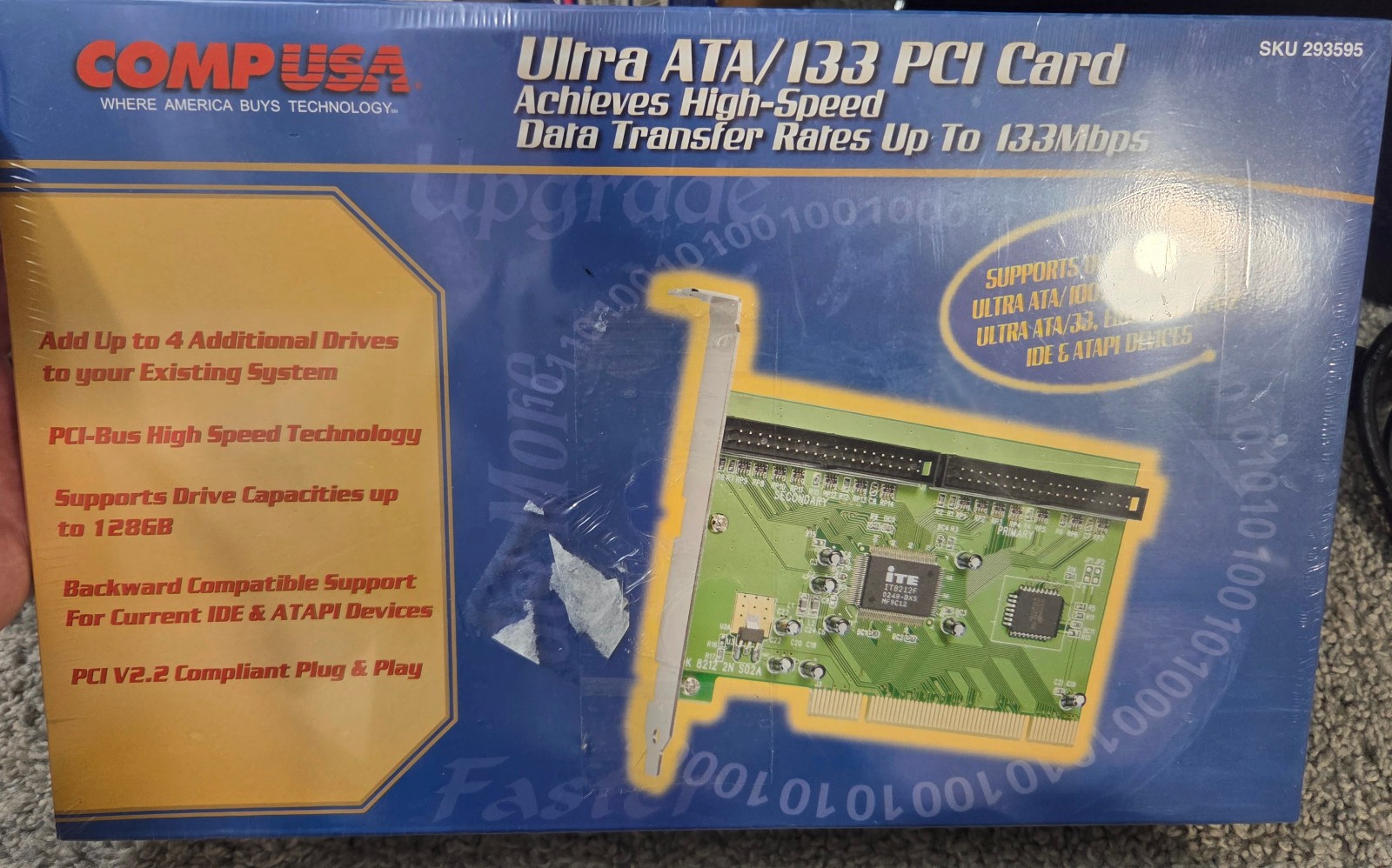 COMPUSA PCI INTERFACE ULTRA  ATA/133 NIP BNIB HDD/CDROM  IDE PCI SKU293595