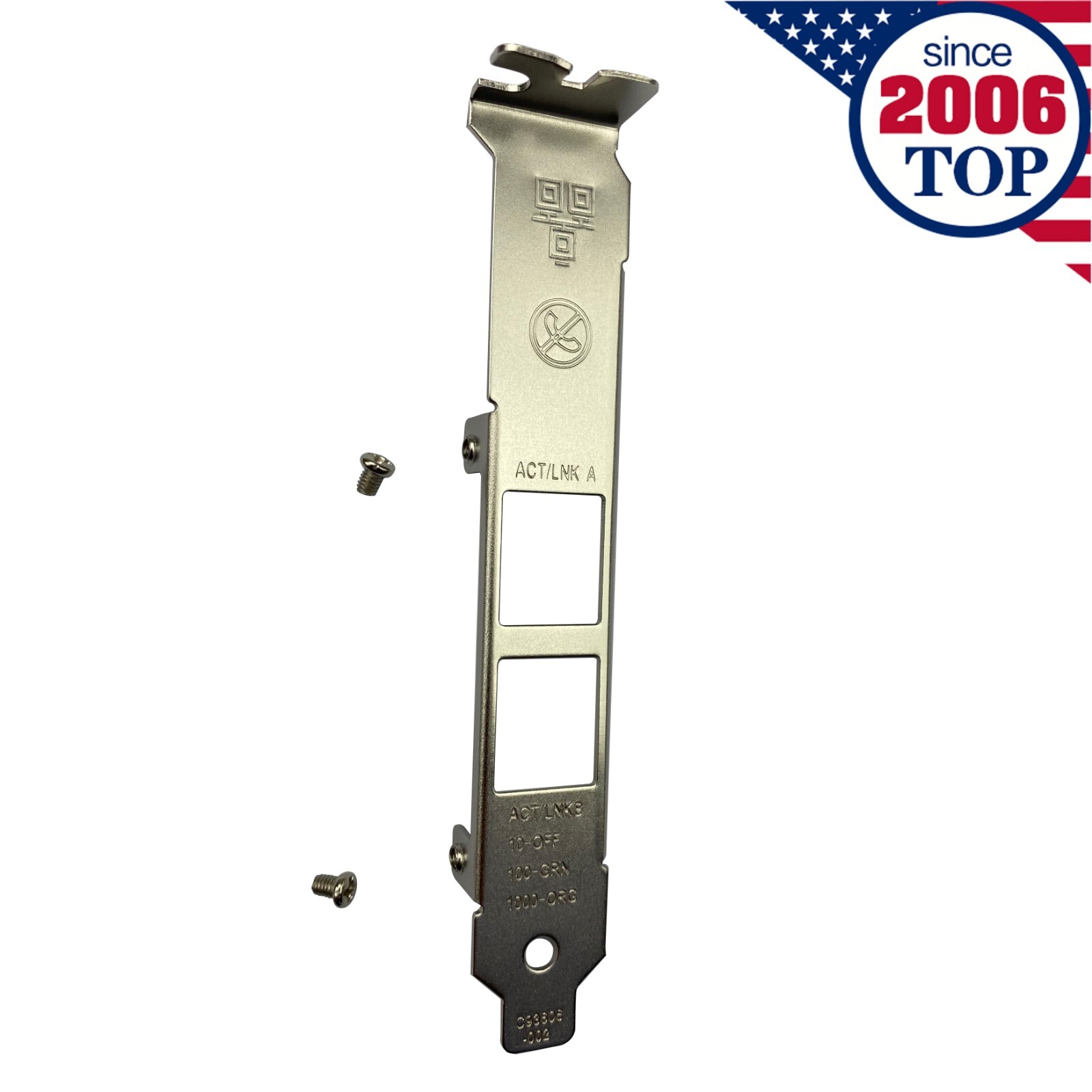 Full Height Bracket for Intel EXPI9402PT 8492MT 82576EB 82576GB NC360T E1G42ET
