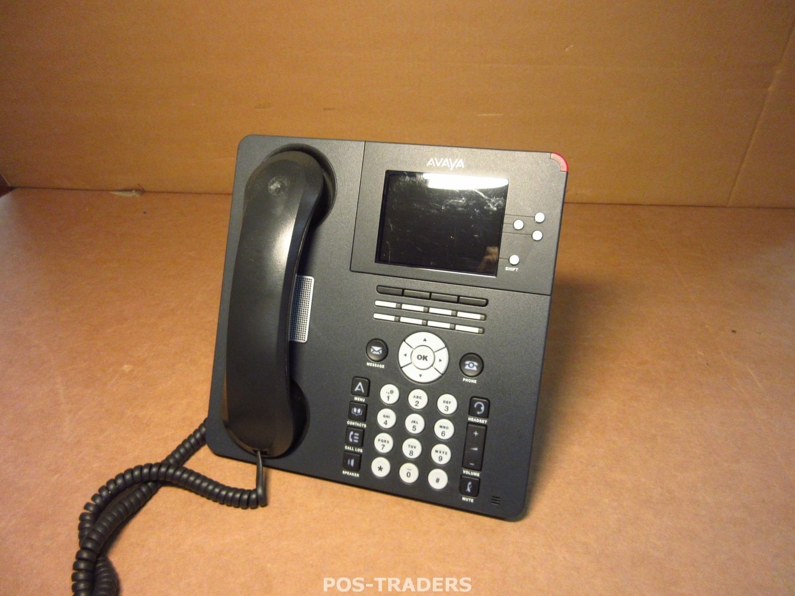 Avaya 9650C VoIP Deskphone LCD Color Display IP Telephone INCL HANDSET & STAND