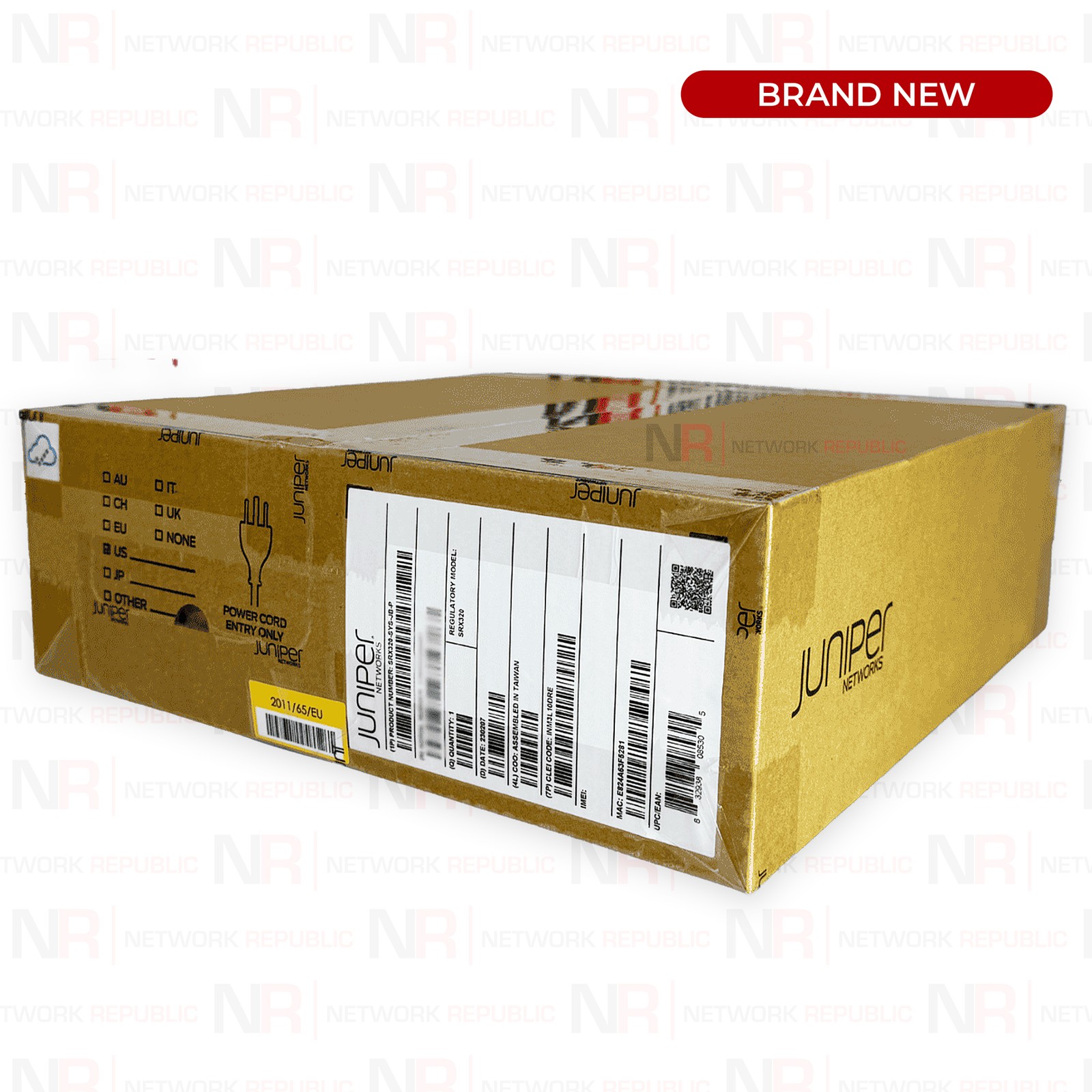 Juniper SRX320 with up to 3 year warranty, 24/7 Tech support and NBD replacement