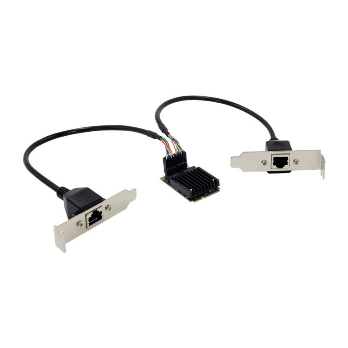 MINI PCIE To Dual Port Gigabit Ethernet 100/1000M Lan Card Intel 82583