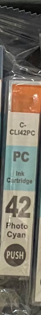 CLI-42PC Photo Cyan Inkjet Cartridge 