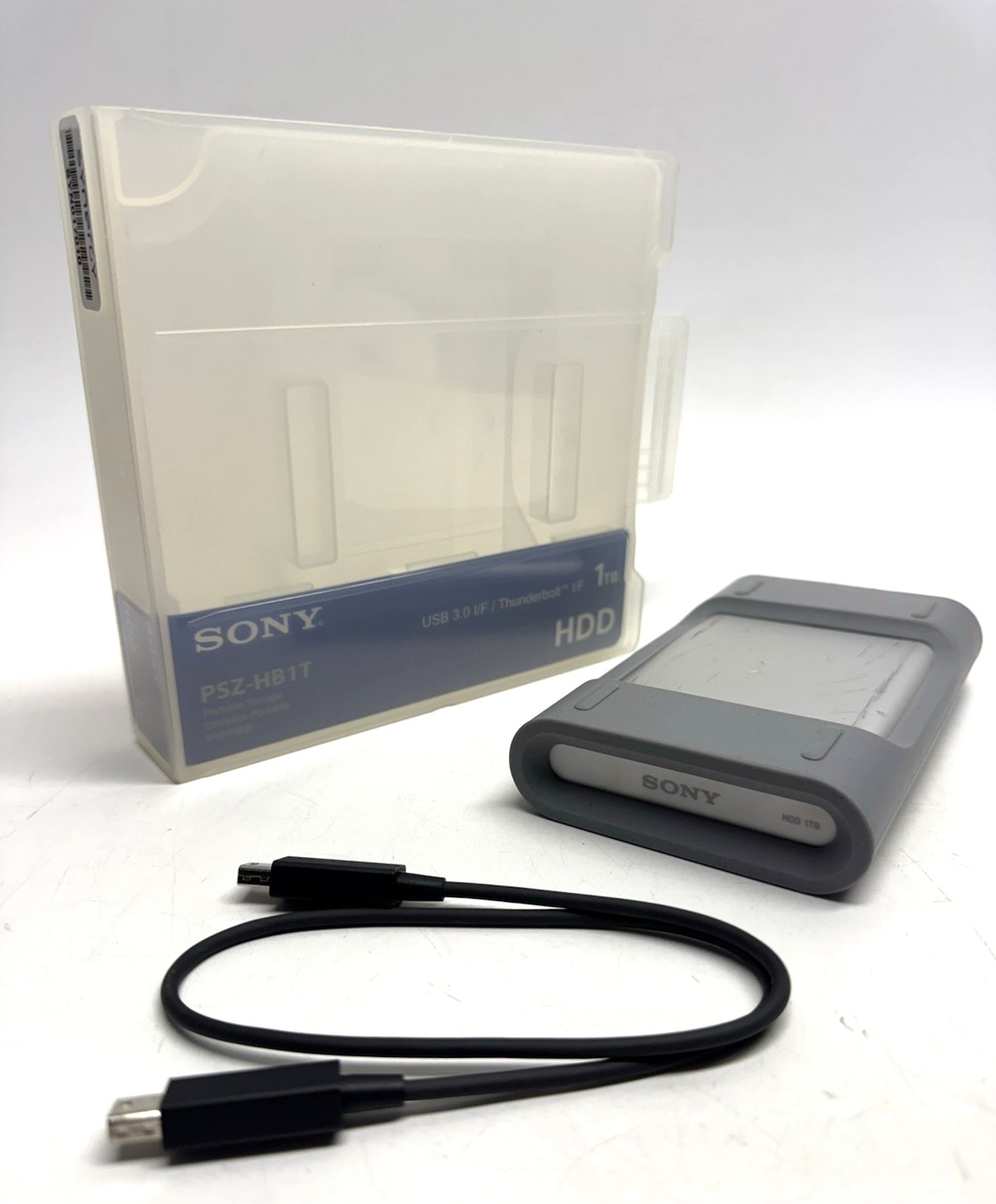 Sony PSZ HB1T 1TB Portable Hard Drive 7200 rpm w Thunderbolt USB 3.0