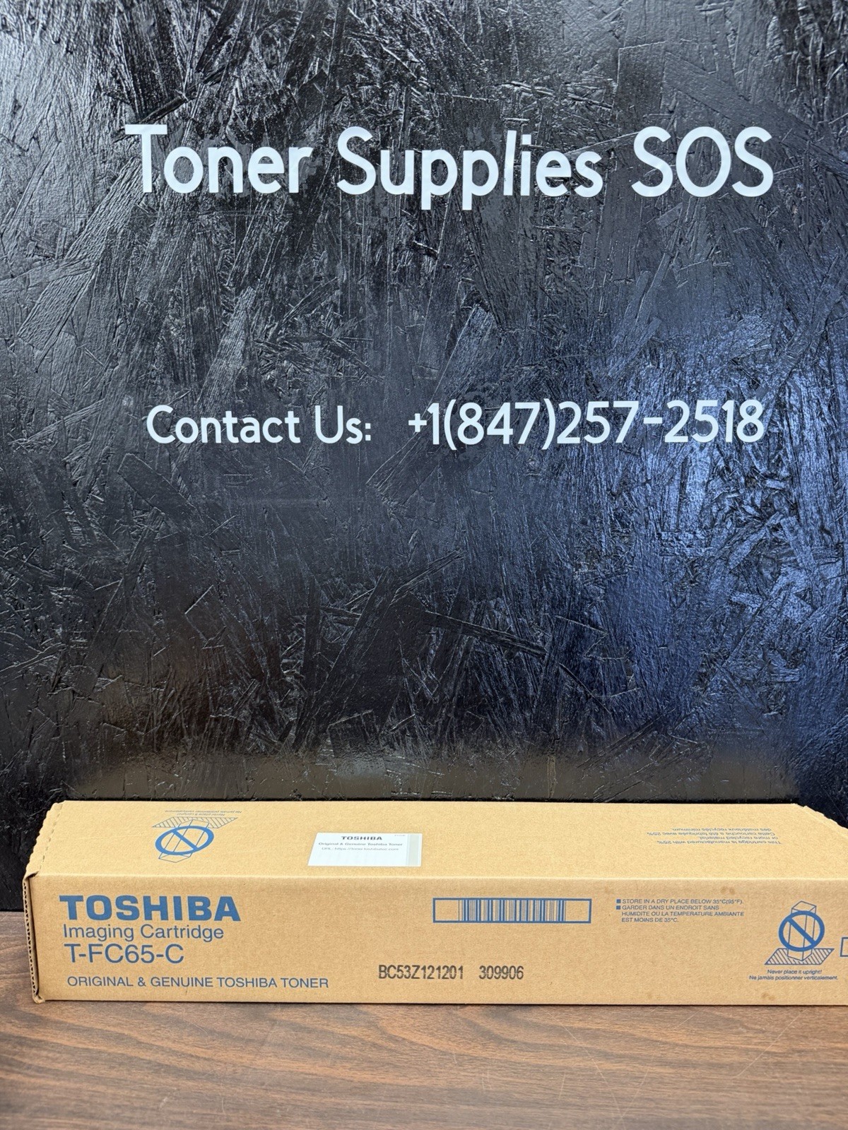 Genuine Toshiba T-FC65-C / TFC65C Cyan Toner for E Studio 5540C/5540CT/6540C