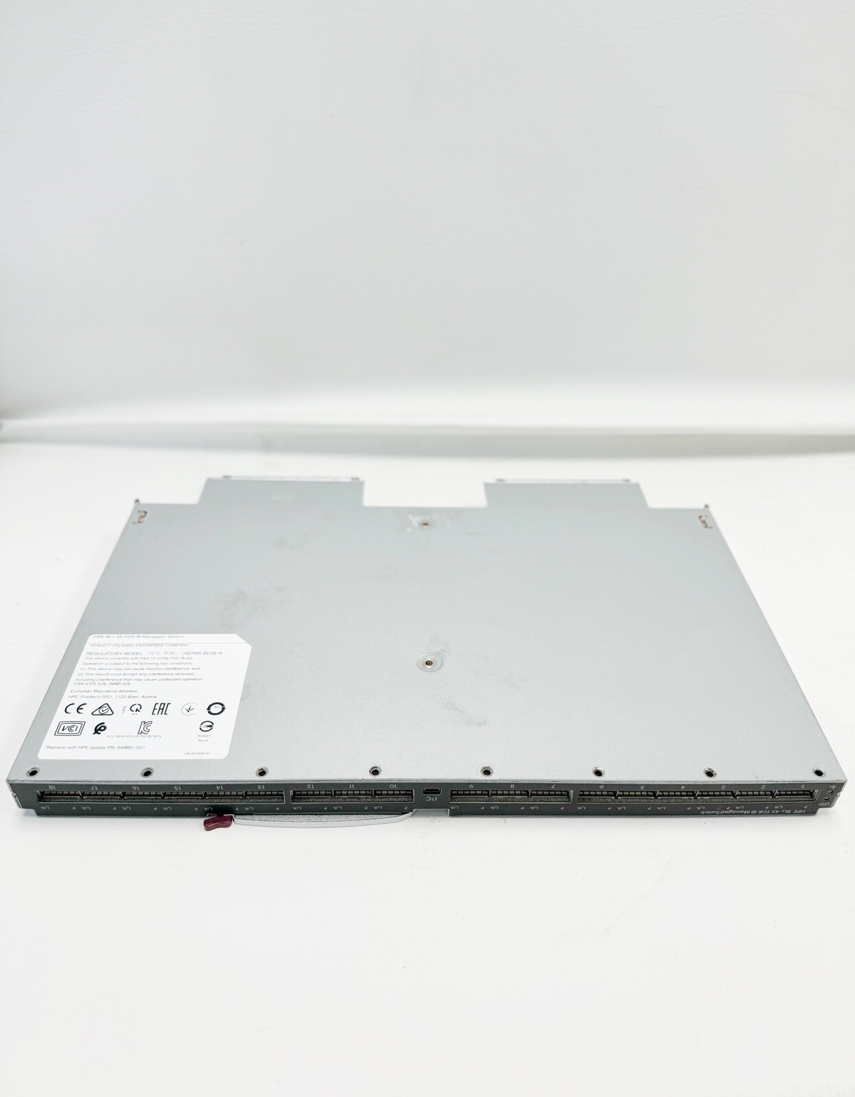 HP 649891-001  BLc 4x FDR InfiniBand IB Managed Switch for BladeSystem C7000