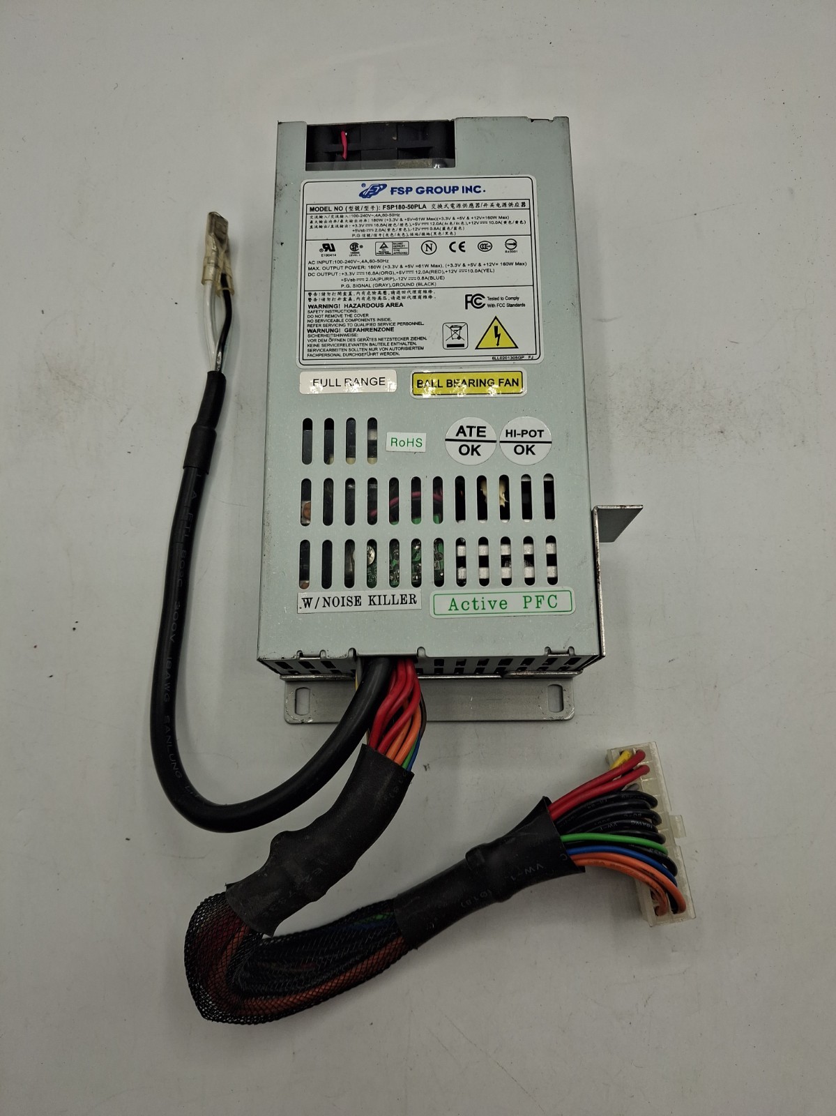 FSP Group FSP180-50PLA 180W Power Supply ATX-20 1U 180W