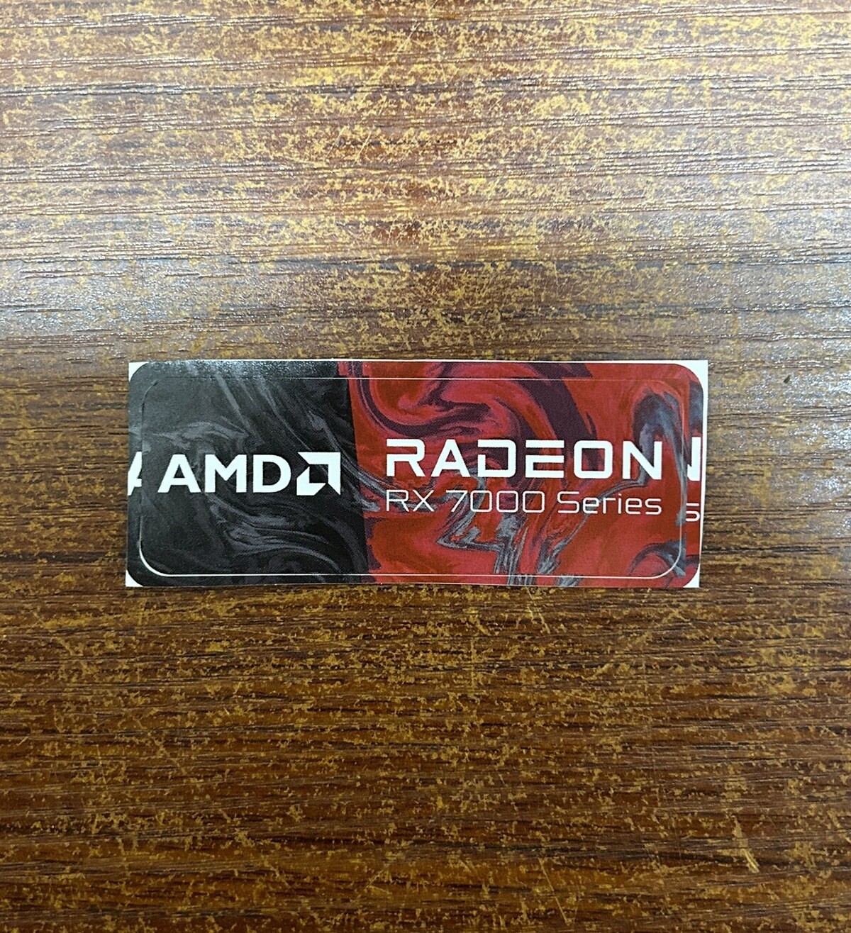 1x AMD Radeon RX 7000 Desktop / Laptop sticker label (NEW)