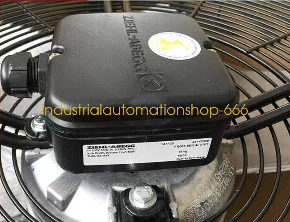 1PC NEW ZIEHL-ABEGG FN063-6EK.4I.V7P1 Fan Via DHL or FedEX