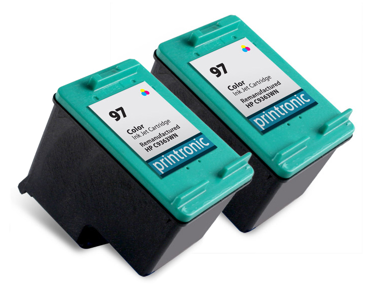 Recycled HP 97 (C9363WN) Color for HP OfficeJet 7310 7410 7210 2PK