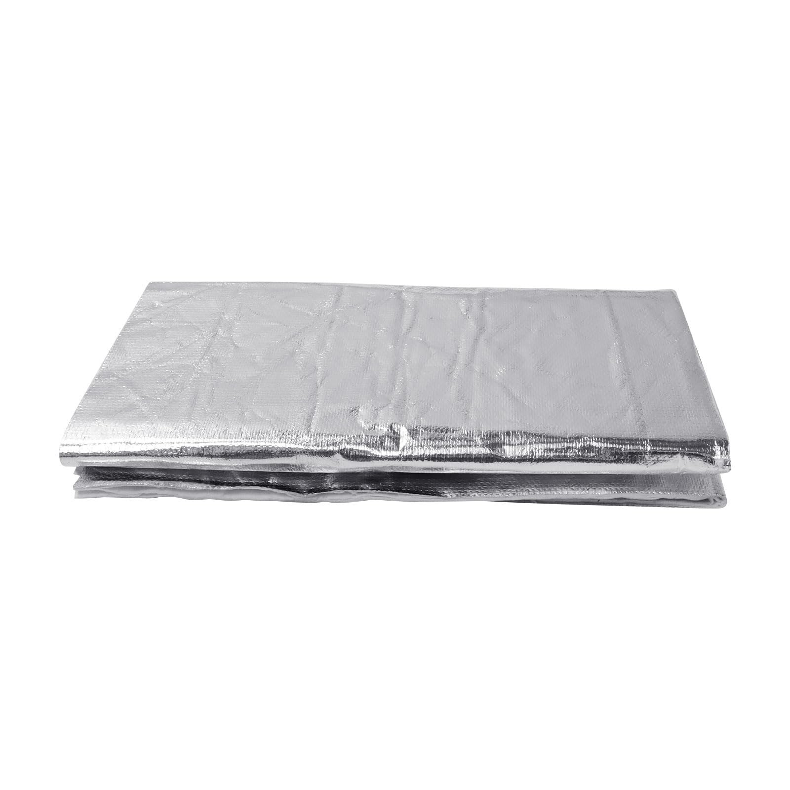 78mil Automotive Heat Shield Aluminum Foil Mat, Self-Adhesive 35" x 24" High ...