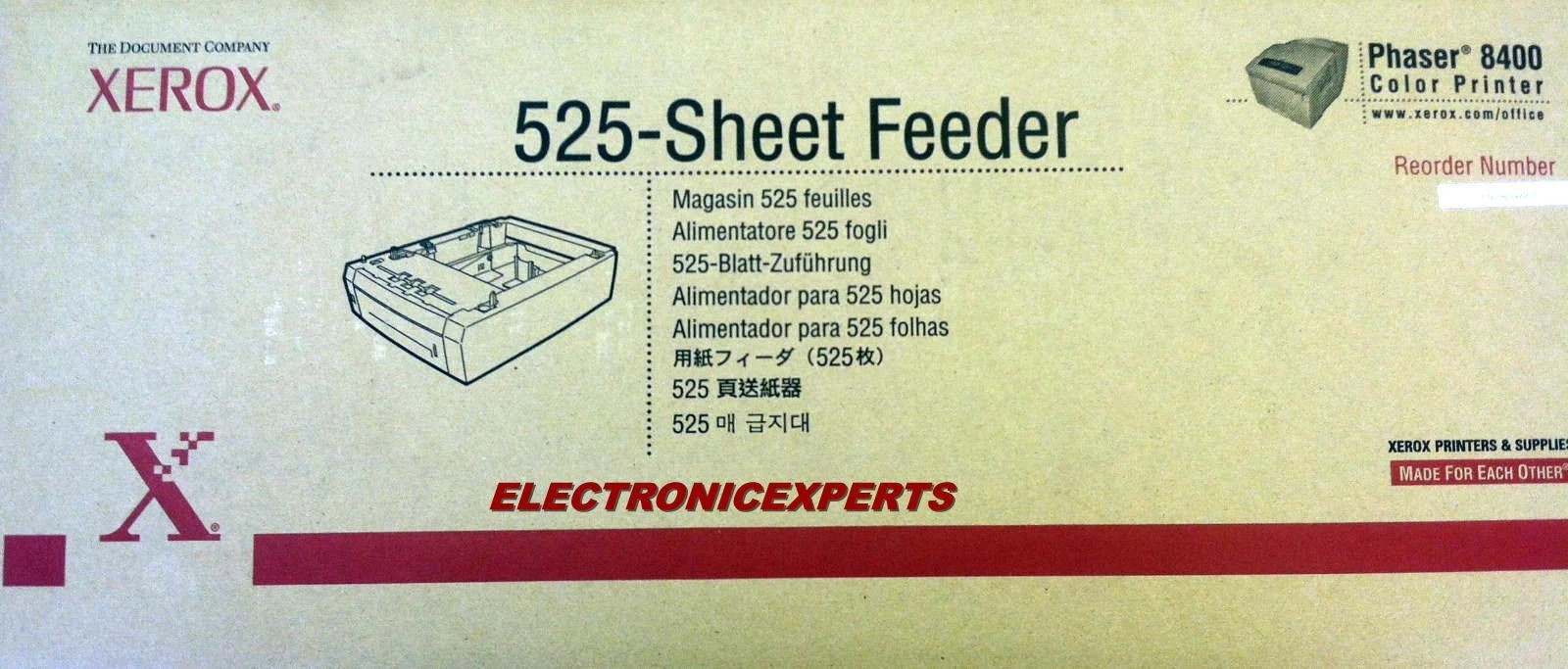 Xerox Phaser 097S03667 8400 8500 8550 8560MFP 8860MFP 525 SHEET FEEDER Brand New
